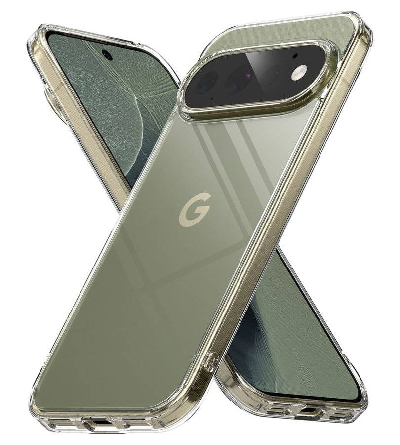 Противоударен Калъф за Google Pixel 11 Pro, Ringke Fusion Clear Case, Прозрачен (4)