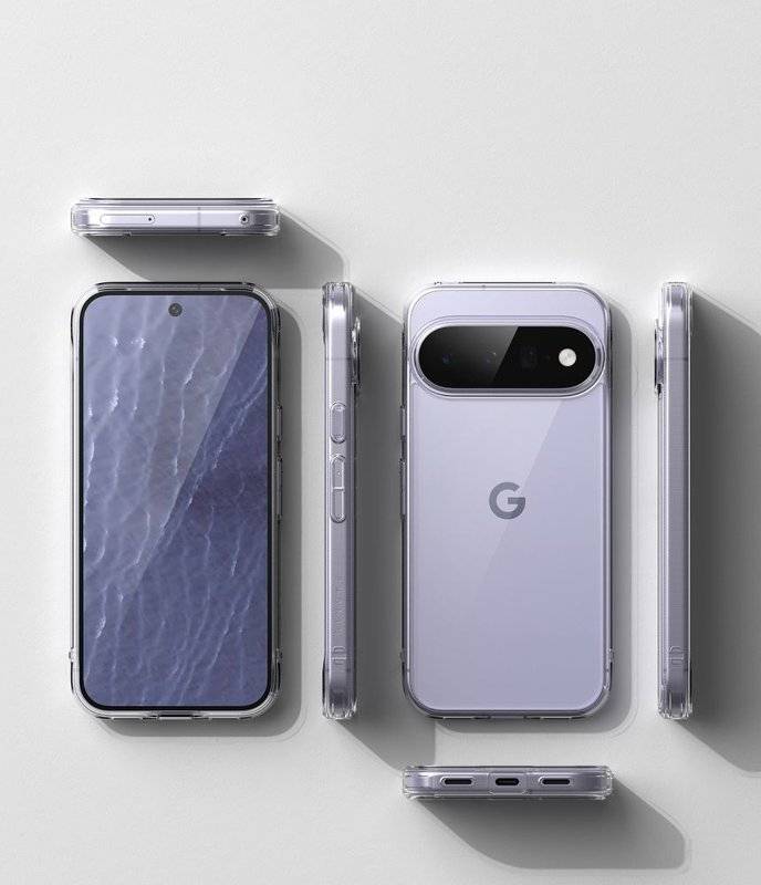 Противоударен Калъф за Google Pixel 11, Ringke Fusion Clear Case, Прозрачен (6)