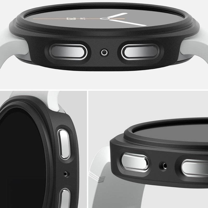 Калъф за Samsung Watch 8/9 40mm, Ringke Slim Case 2бр. Black/Clear, Прозрачен (2)