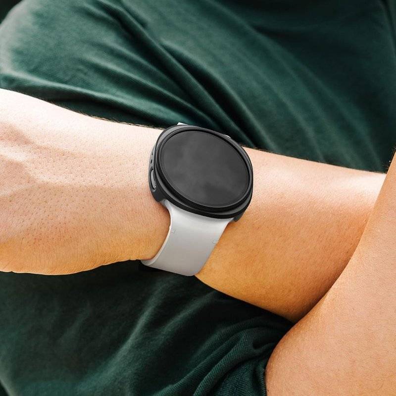 Калъф за Samsung Watch 8/9 40mm, Ringke Slim Case 2бр. Black/Clear, Прозрачен (4)