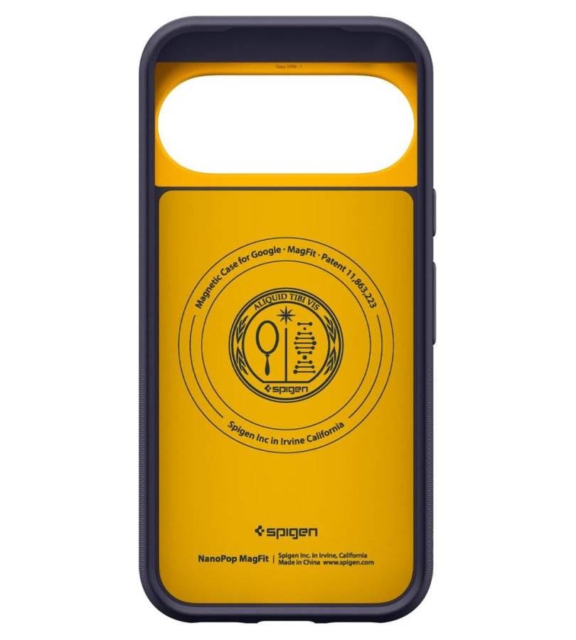 Magsafe калъф за Google Pixel 11 Pro, Spigen Nano Pop Mag Fit Case Blueberry Navy, Син (7)