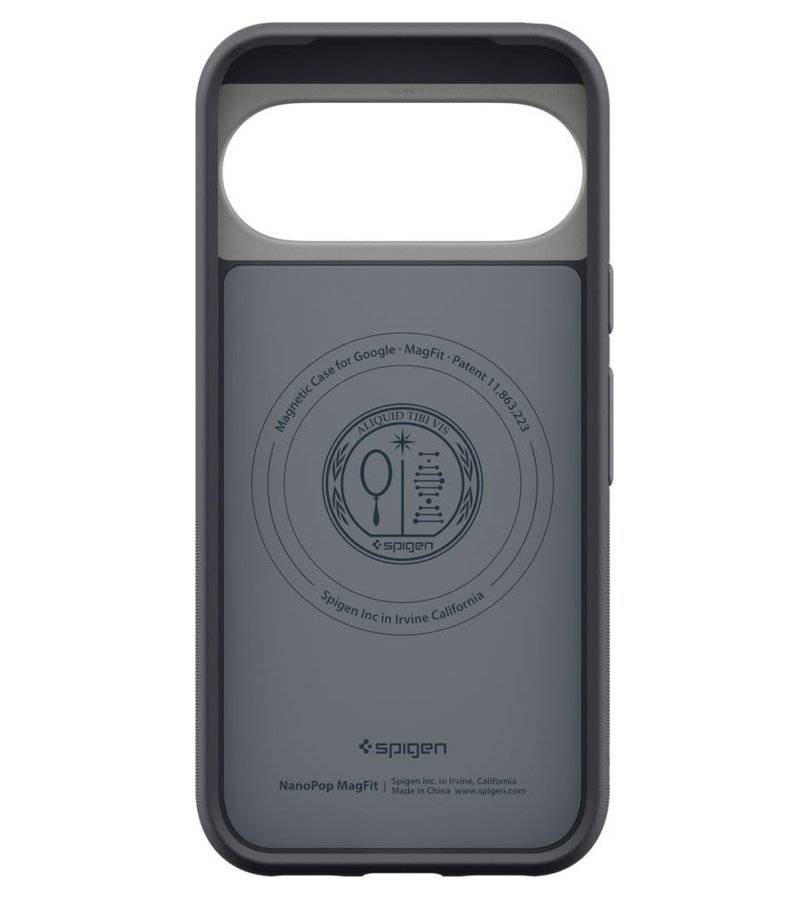 Magsafe калъф за Google Pixel 11, Spigen Nano Pop Mag Fit Case Black Sesame, Черен (7)