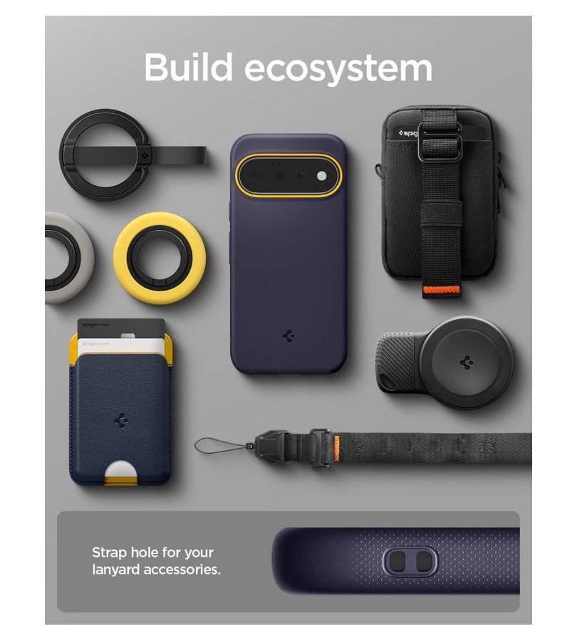 Magsafe Калъф за Google Pixel 11, Spigen Nano Pop Mag Fit Case Blueberry Navy, Син (8)