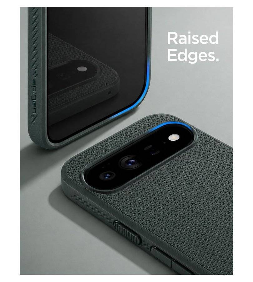 Magsafe Kалъф за Google Pixel 11, Spigen Liquid Air Mag Fit Case Abyss Green, Зелен (8)