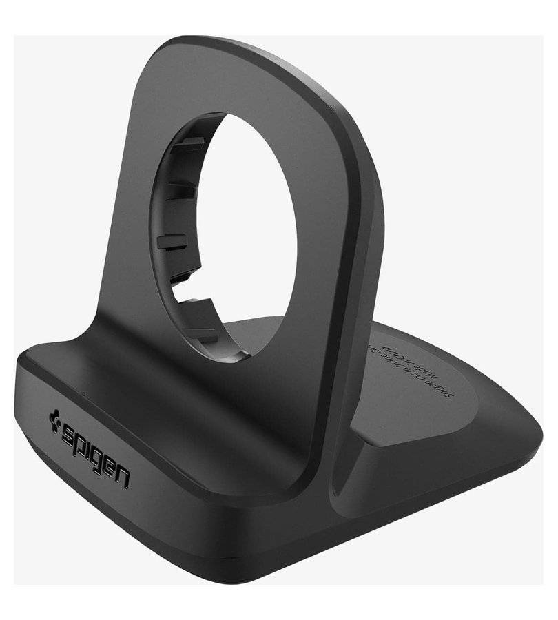 Поставка за Зарядното на Google Pixel Watch 1, Spigen TPU Stand S354, Черен (2)