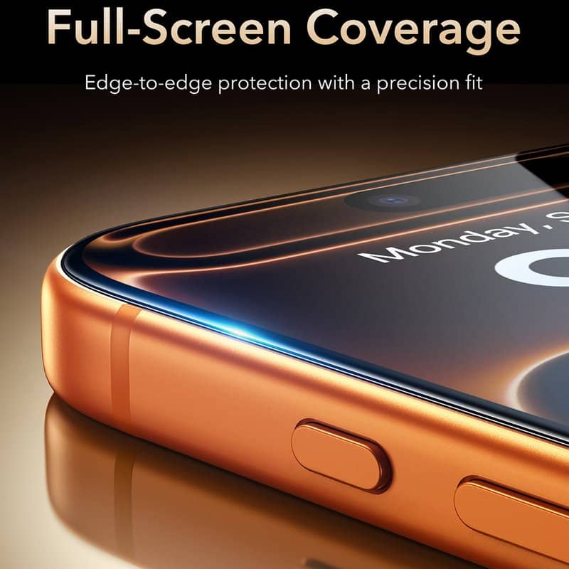 Протектор за iPhone 17, ESR Ultrafit Armorite Pro Glass, Прозрачен (7)