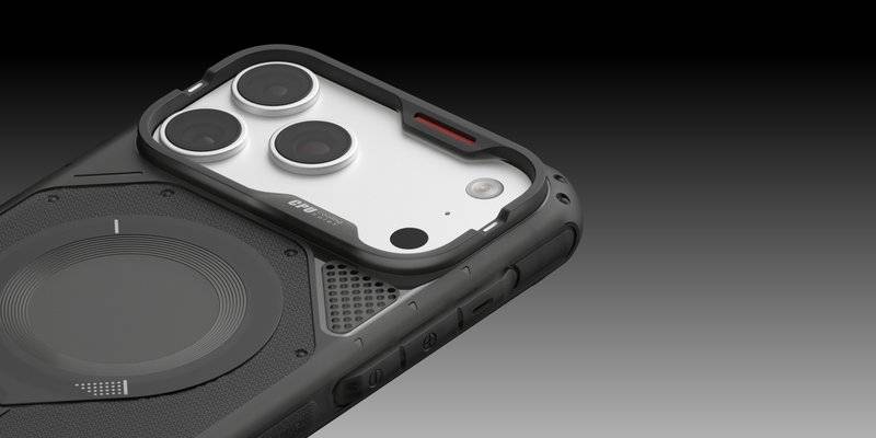 Magsafe Противоударен Kалъф за iPhone 18 Pro, Aulumu A18 Rugged Outdoor Case, Сив (10)
