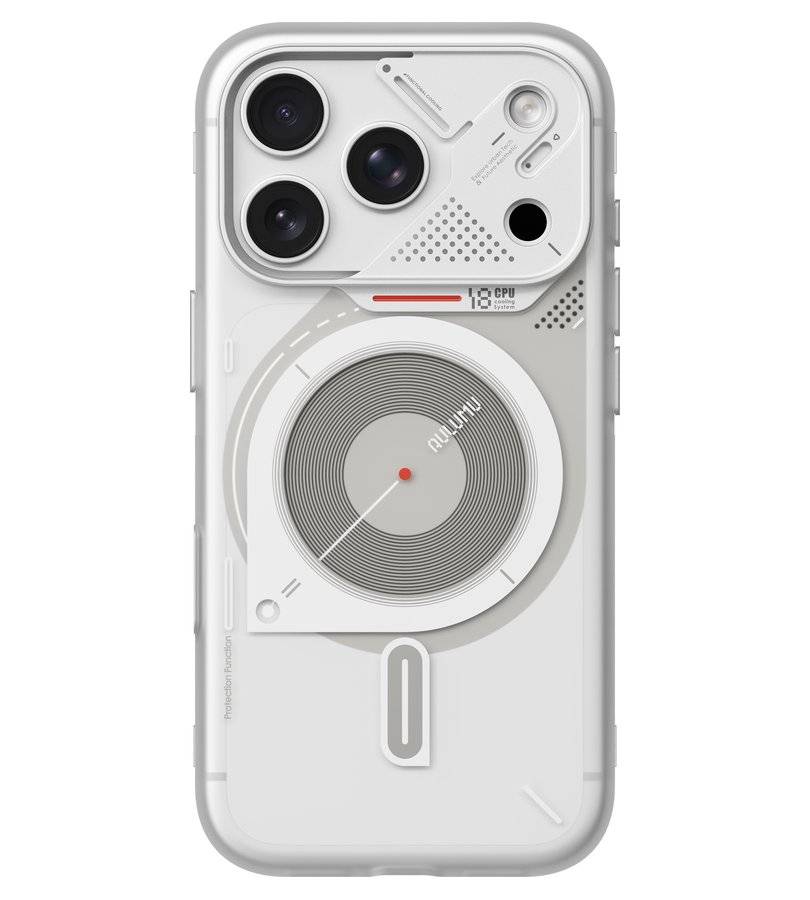 Magsafe Матов Kалъф за iPhone 18 Pro, Aulumu A18 Frosted Case, Бял (2)