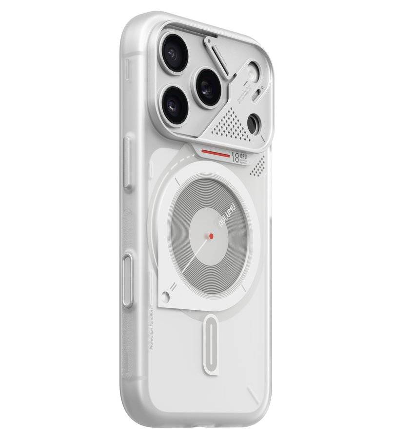 Magsafe Матов Kалъф за iPhone 18 Pro, Aulumu A18 Frosted Case, Бял