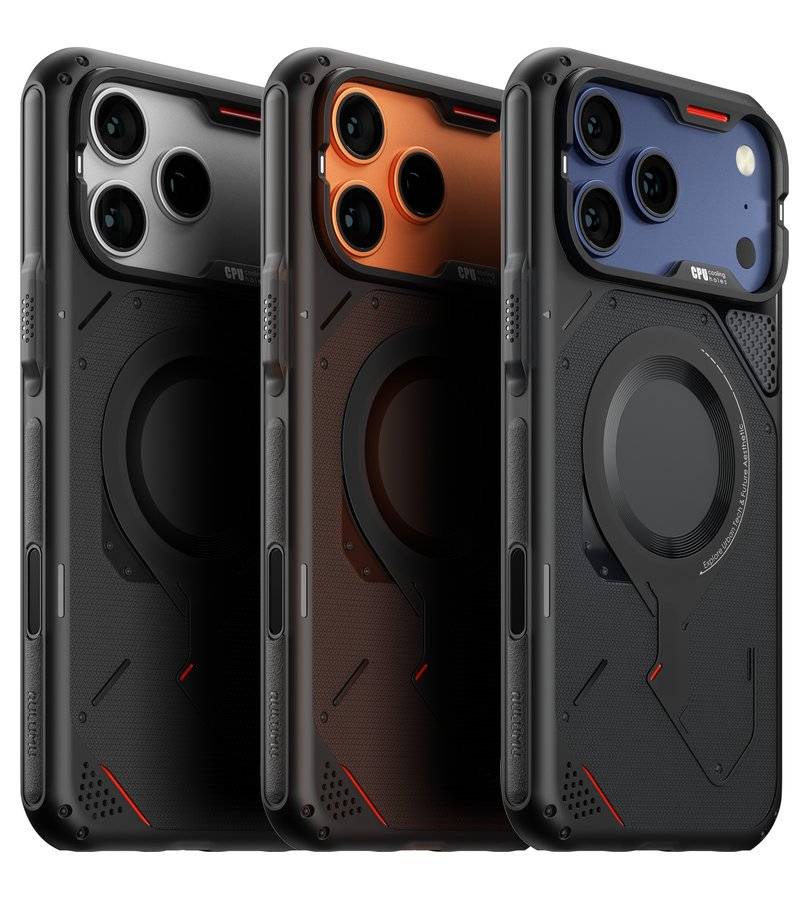 Magsafe Противоударен Kалъф за iPhone 17 Pro Max, Aulumu A17 Rugged Case, Сив