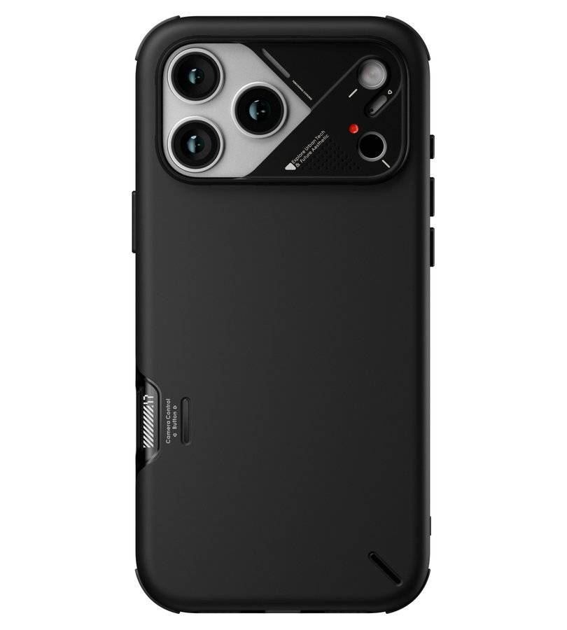 Magsafe Калъф за iPhone 17e/ 16e, Spigen Slim Armor Mag Case, Черен (4)