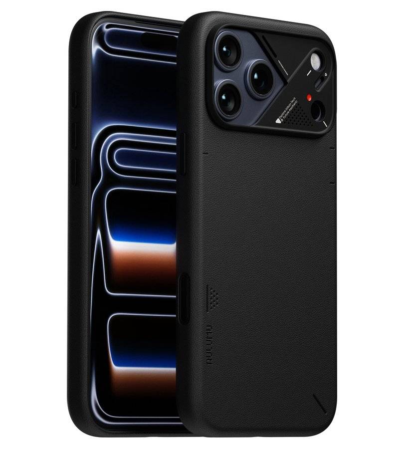 Magsafe Калъф за iPhone 17 Pro, HDD Diving Leather Mag Case, Син (2)