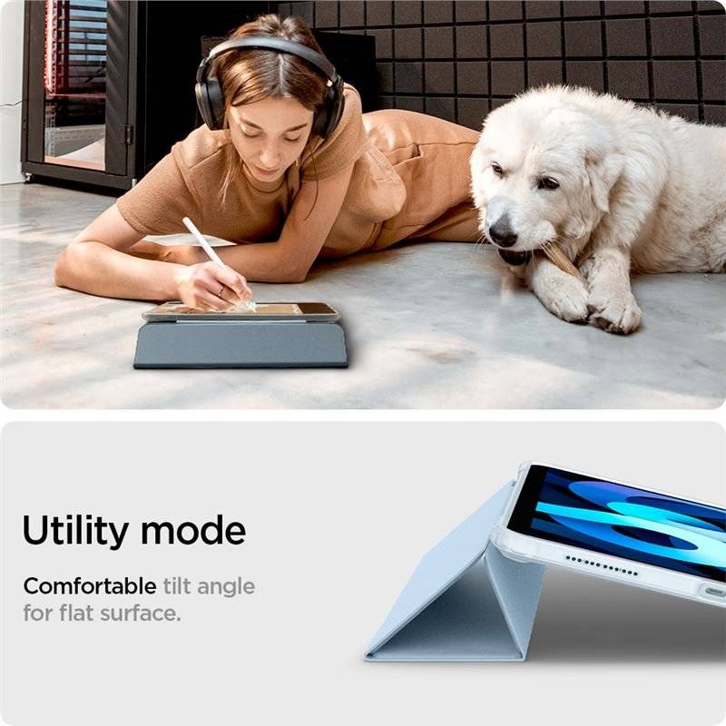 Калъф за Apple iPad Air 11" M4-M3-M2/10.9", Spigen Ultra Hybrid Pro Case, Черен (18)