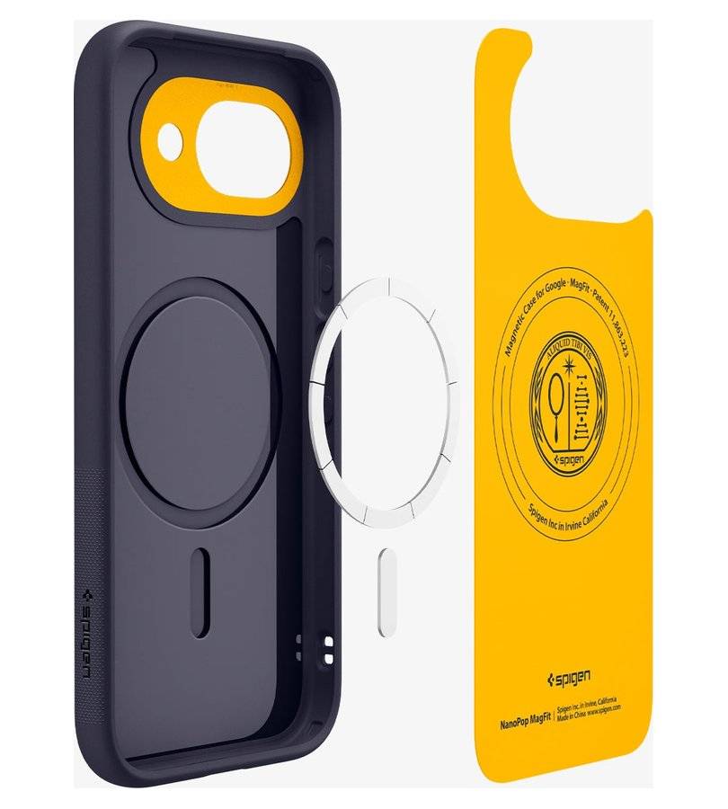 Magsafe Калъф за Google Pixel 10A, Spigen Nano Pop Case, Син (3)