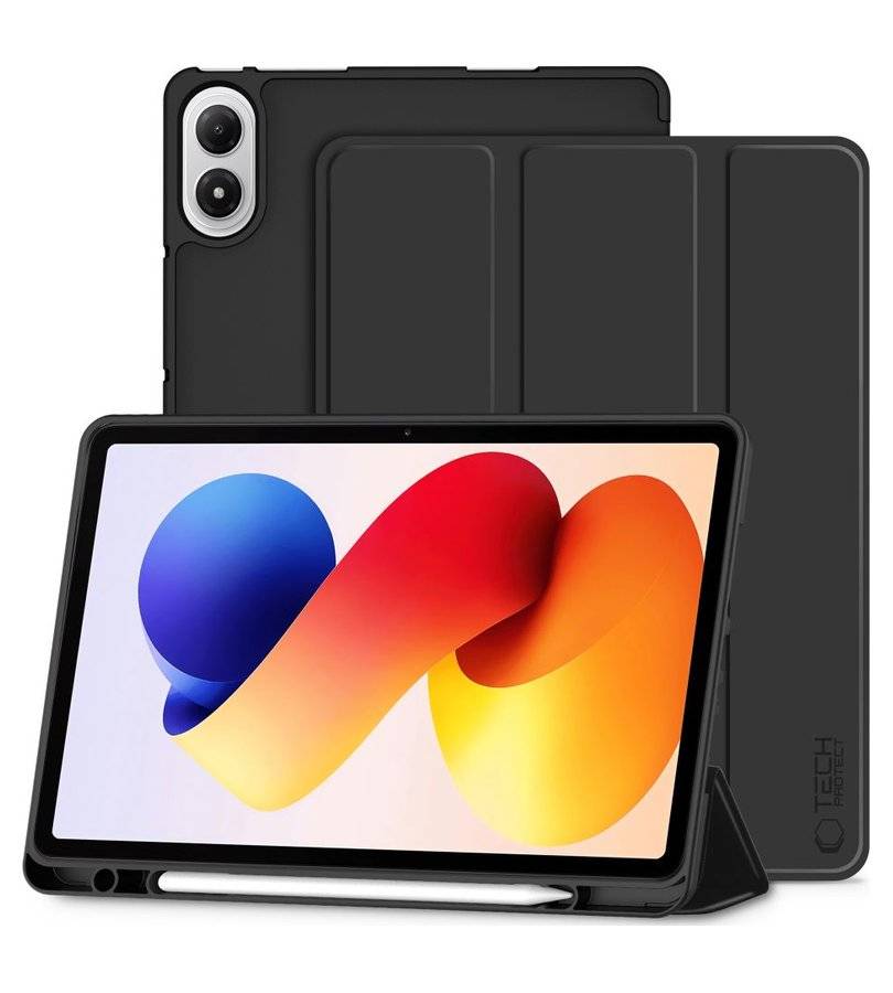 Калъф за Xiaomi Redmi Pad 2 Pro/ Poco M1 12.1", Tech-Protect SC Pen Case, Черен