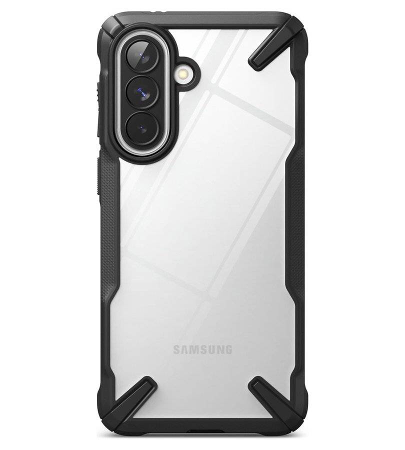 Противоударен Калъф за Samsung A57, Ringke Fusion X Case, Черен (3)