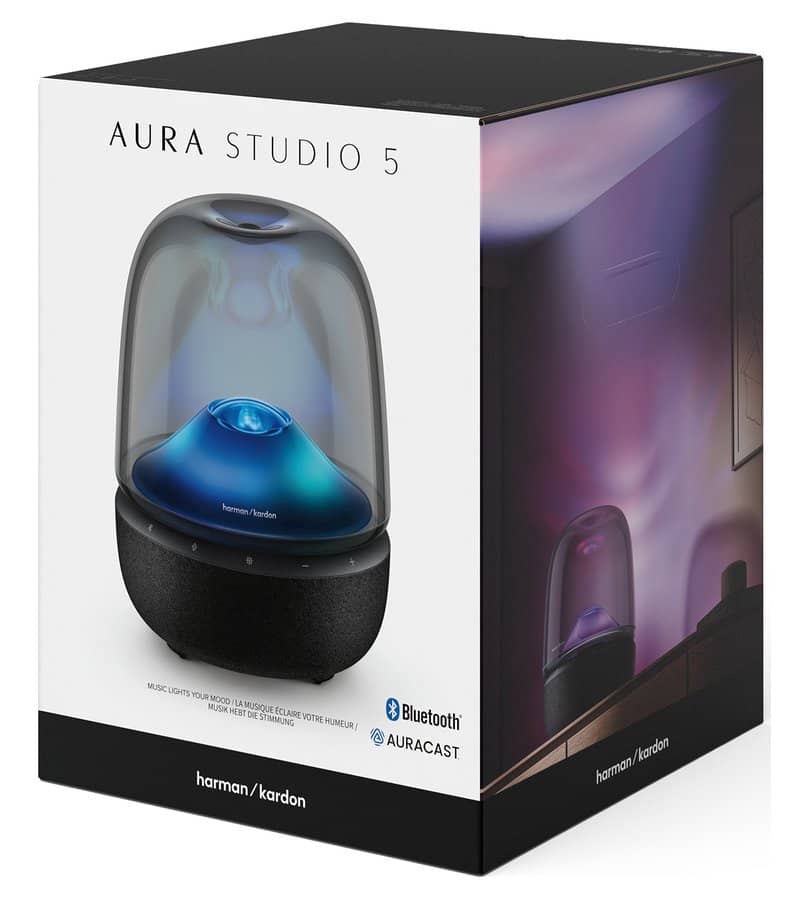 Безжична Колона, Harman Kardon Aura Studio 4 Bluetooth Speaker, Черен (11)