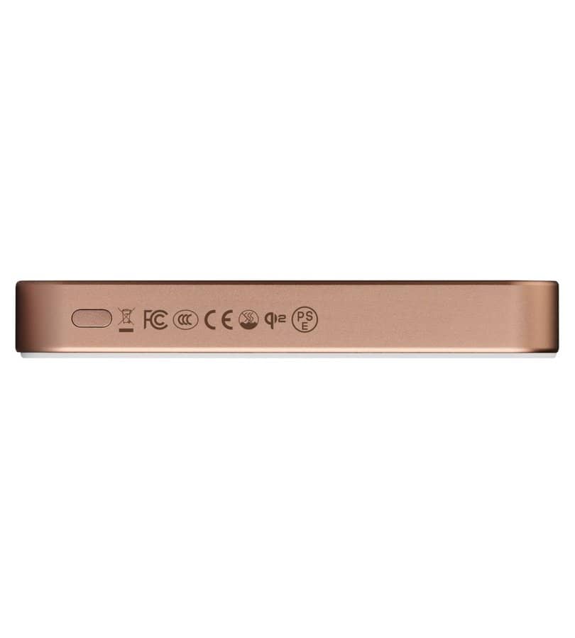 Magsafe Външна Батерия, Pitaka Aramid Magnetic 10000mAh Qi2 Sunset, Кафяв (4)
