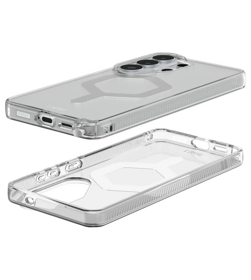 Magsafe Противоударен Калъф за Samsung S26 Ultra, UAG Plyo Case Ice/silver, Прозрачен (5)