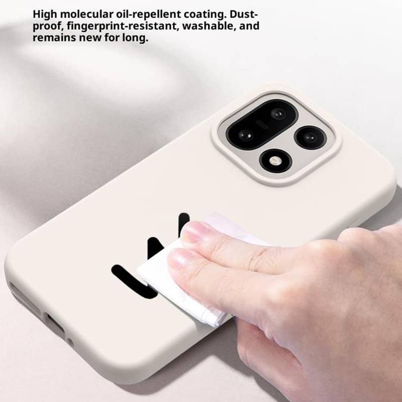 Силиконов Калъф за OnePlus 15, Liquid Silicone Case, Черен (3)