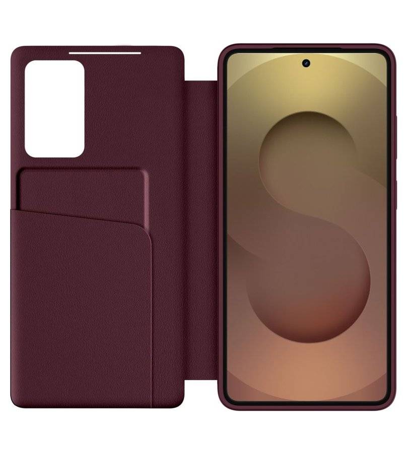 Активен Калъф за Samsung A57, Tech-Protect Smart Wallet Book Case, Бордо (2)