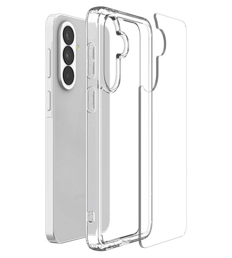 Противоударен Калъф за Samsung A37, Spigen Ultra Hybrid Case, Прозрачен (7)