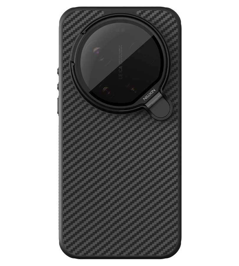 Magsafe Калъф за Xiaomi 17 Ultra, Nillkin CamShield CarboProp Mag Case, Черен (3)