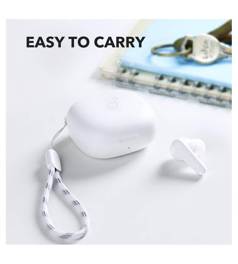 Безжични Слушалки, Anker Soundcore R50i TWS Earbuds A3949G11, Бял (8)