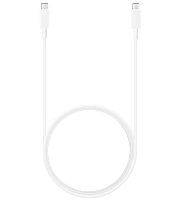 Оригинален USB-C към USB-C Кабел Samsung 1.8m 5A EP-DX510JWE, Бял (Bulk)