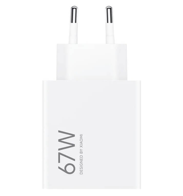 Оригинално Зарядно, Xiaomi 67W Charging USB-A BHR07SKEU, Бял