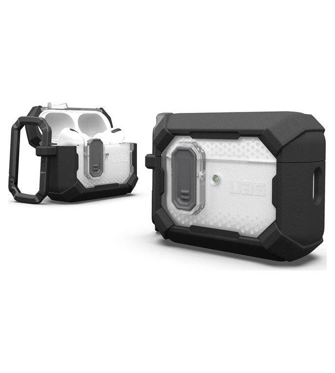Противоударен Калъф за AirPods Pro 3, UAG Plasma Case, Черен (4)