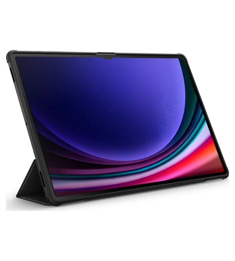Противоударен Калъф за Samsung Tab S10 Ultra/ S9 Ultra 14.6", Spigen Rugged Armor Pro Case, Черен (8)