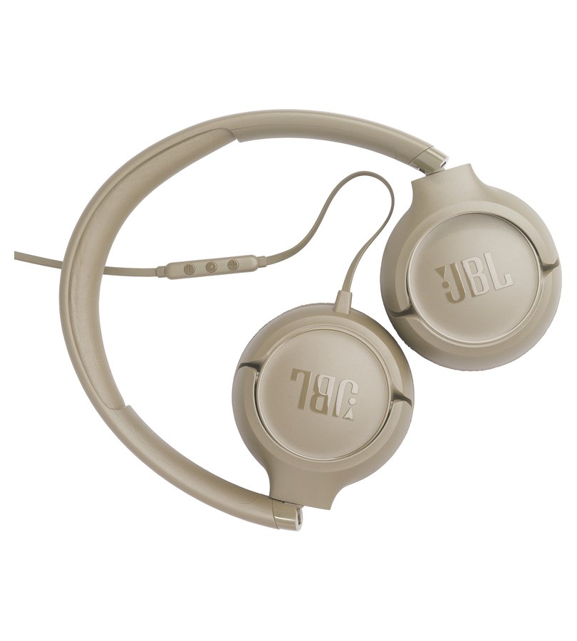 Слушалки с Кабел, JBL Tune 530C USB-C, Бежов (7)