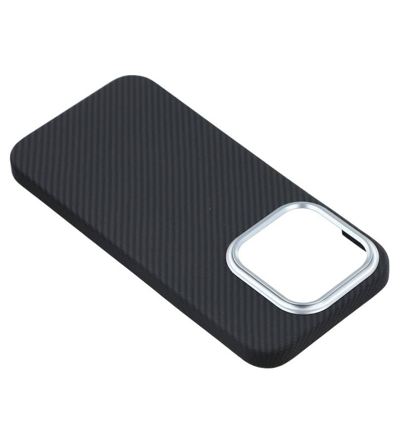 Карбонов Калъф за Xiaomi 17, Aramid Fiber Case, Черен (6)