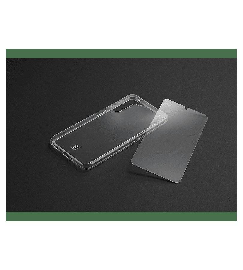 Калъф и Протектор за Samsung S23, CellularLine Protection Kit, Прозрачен (4)