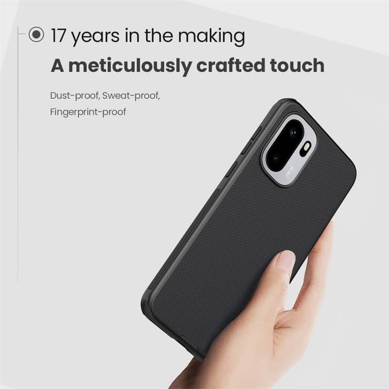 Magsafe Калъф за OnePlus 15R, Nillkin Super Frosted Pro Case, Черен (6)