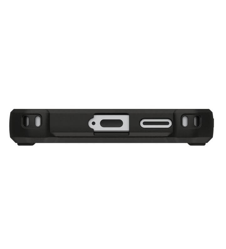 Magsafe Противоударен Калъф за Samsung S26, UAG Monarch Pro Carbon Fiber Case, Черен (6)