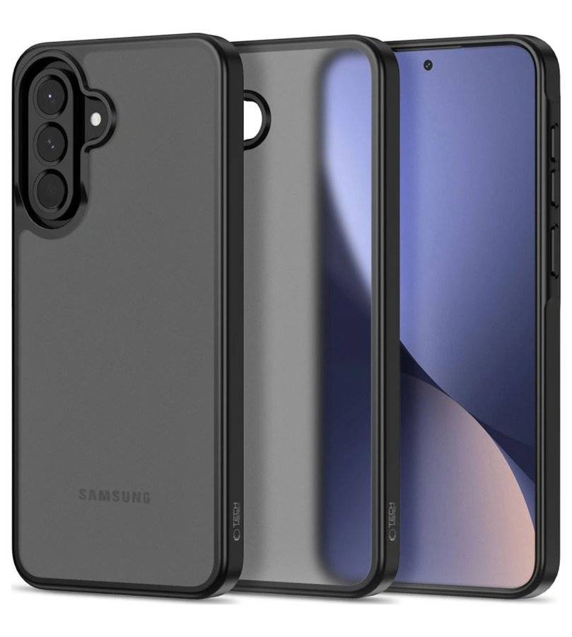 Матов Калъф за Samsung A57, Tech-Protect MagMat Case, Черен