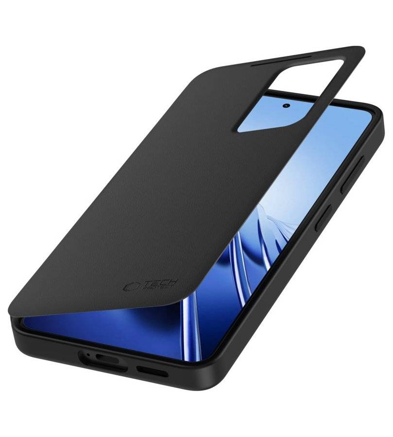 Активен Калъф за Samsung A37, Tech-Protect Smart Wallet Book Case, Черен (3)