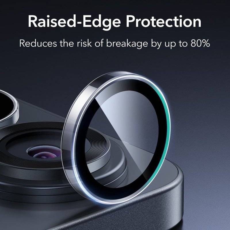 Протектор за Камерата на Samsung S26 Ultra, ESR Armorite Camera Ring Glass, Прозрачен (2)