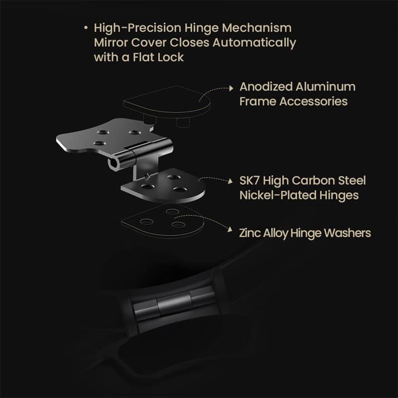 Magsafe Калъф за Xiaomi 15 Ultra, Nillkin Metal CamShield CarboProp Case, Черен (10)