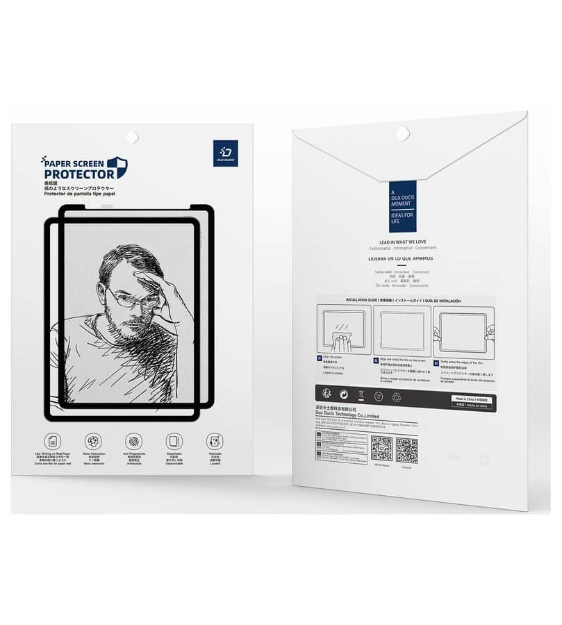 Матов Протектор за Samsung Tab S11 11", Dux Ducis Paperfeel Naad Glass, Прозрачен (10)