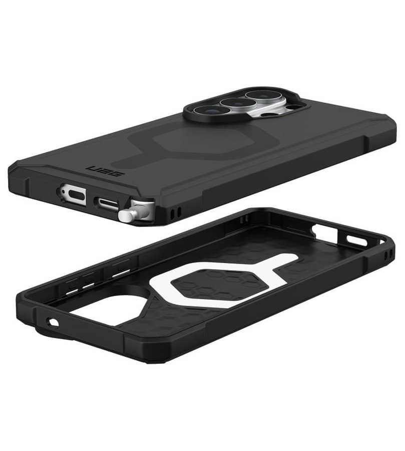 MagSafe Противоударен Калъф за Samsung S26 Ultra, UAG Essential Armor Case, Черен (6)