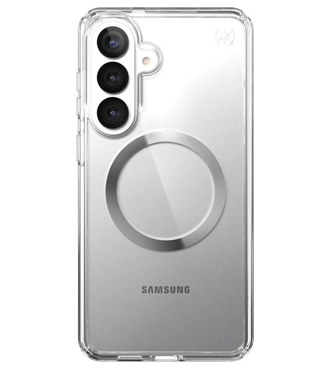 Magsafe Калъф за Samsung S26, Speck Presidio Perfect-Clear Magnet Case, Прозрачен