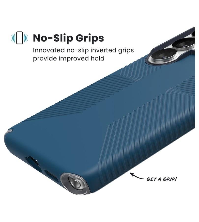 Magsafe Калъф за Samsung S26 Ultra, Speck Presidio2 Grip Magnet Case, Син (6)