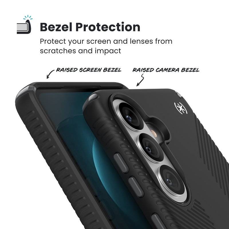 Magsafe Калъф за Samsung S26 Plus, Speck Presidio2 Grip Magnet Case, Черен (7)
