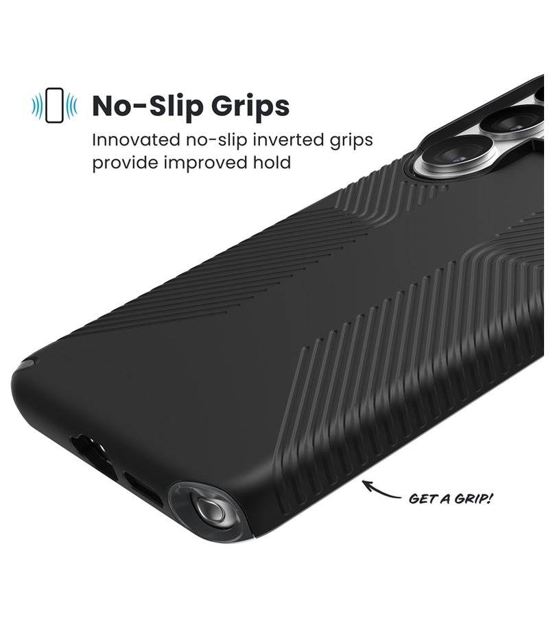 Magsafe Калъф за Samsung S26 Ultra, Speck Presidio2 Grip Magnet Case, Черен (6)