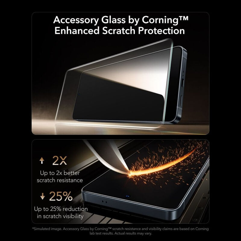 Протектор за Samsung S26 Ultra, ESR Ultrafit Armorite Pro Glass, Прозрачен (3)