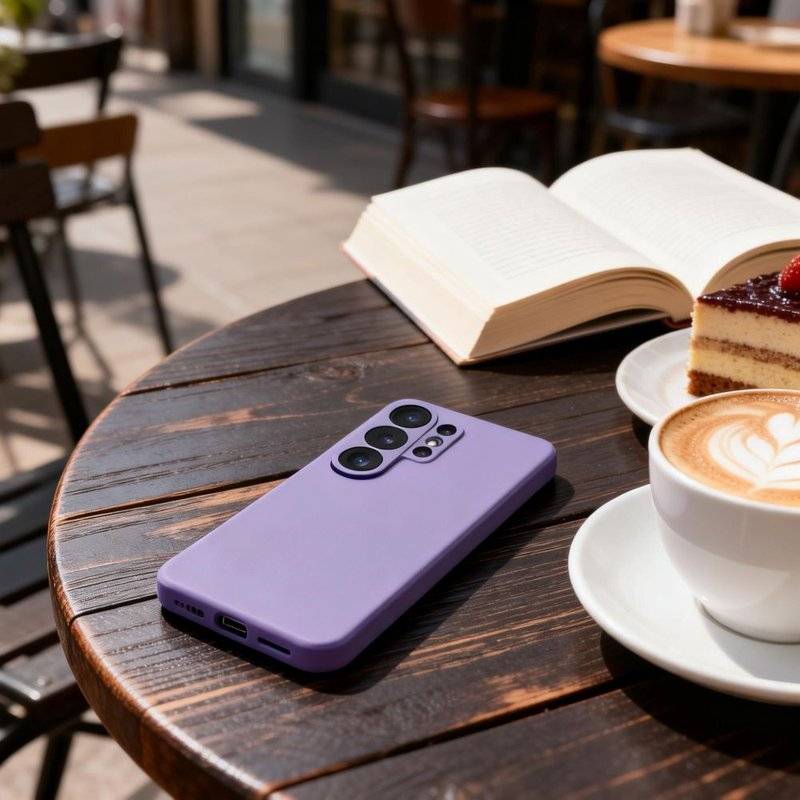 Активен Калъф за Samsung S26 Ultra, Tech-Protect Smart Wallet Book Case, Лилав (6)