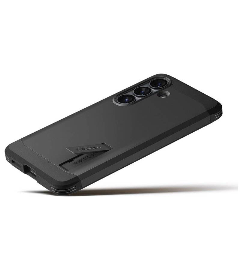 Magsafe Противоударен Калъф за Samsung S26, Spigen Tough Armor Case, Черен (6)